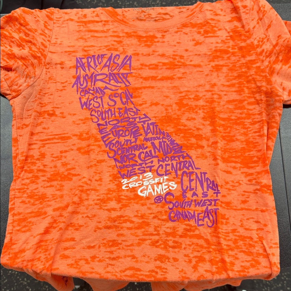 2013 CrossFit Games Graphic T-Shirt with Purple Text